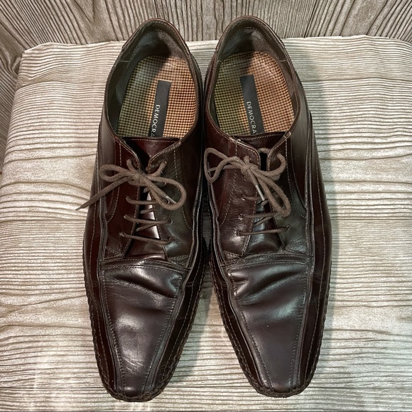 Men’s Brown Leather Oxford Sz 12 - Picture 6 of 8